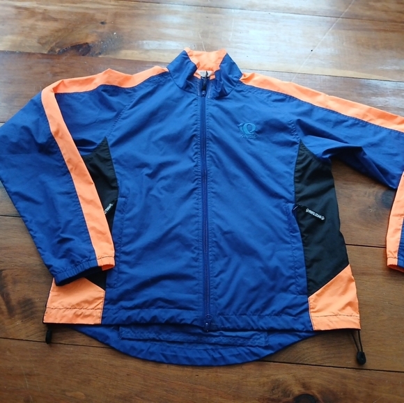 Mens Small Pearl Izumi Full Zip Zephrr Windbreaker Rain Vented Cycling Jacket - Picture 1 of 10
